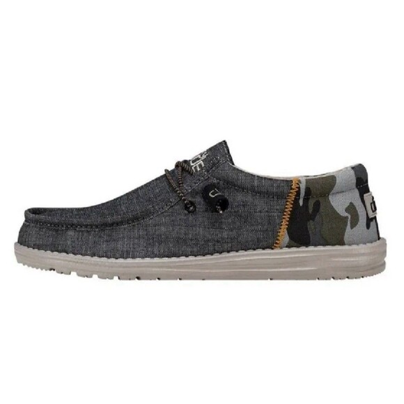 Hey Dude Wally Funk Camouflage Dark Grey Men\'s Slip-On Shoes US 8 EU 41 UK 7 main image 8